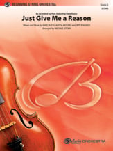 Just Give Me a Reason Orchestra sheet music cover Thumbnail